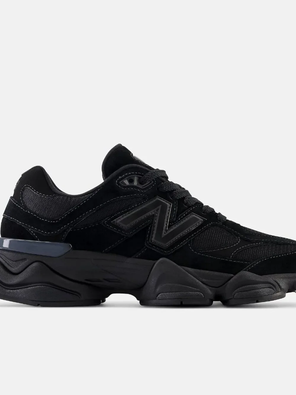 New Balance 9060 Sneakers - Color: Black/Black - Size: Unisex - M 9.5, W 11 D